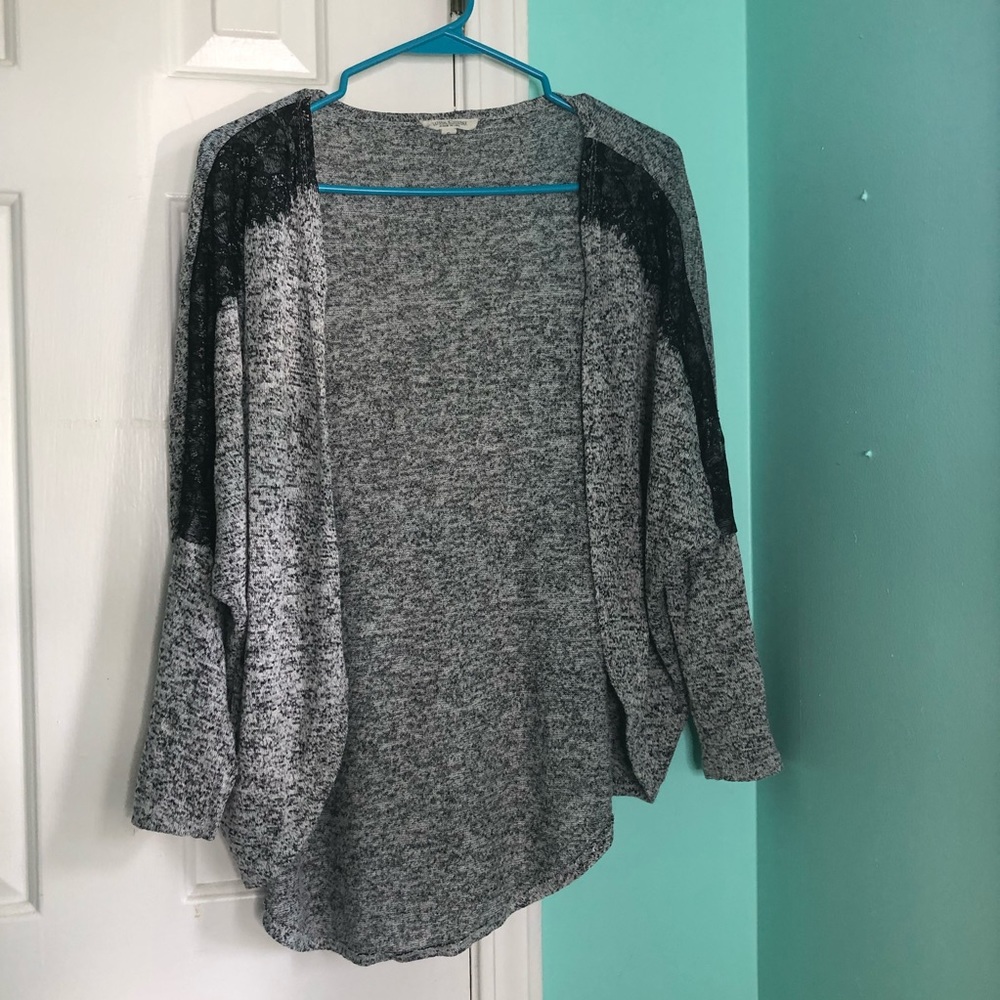 Rolla Coster Lace Stripe Cardigan Sz S